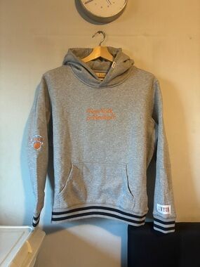 NYON Knicks Motto Grey Hoodie